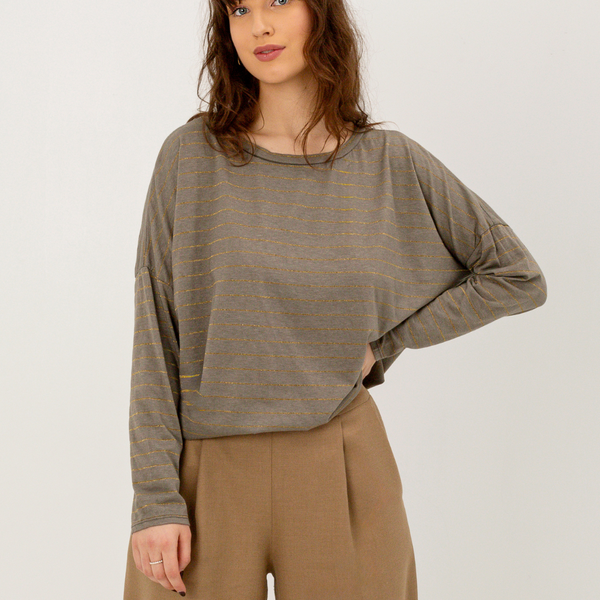 PALAIDINĖ LONG-SLEEVE / Lines Grey