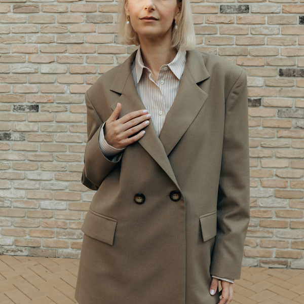 VILNOS GABARDINO ŠVARKAS / Classic Camel