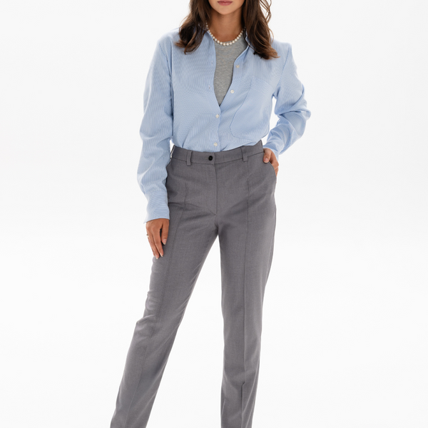 GABARDINO KELNĖS / Slim Grey